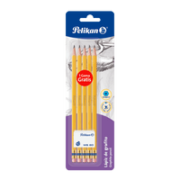 Lápices de escritura firme #2 1/2 + 1 goma gratis WS 60®