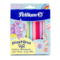 Plastilina Caja con 10 Barras Colores Pastel