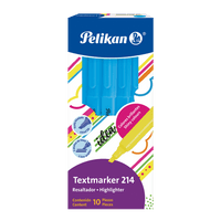 Textmarker 214 marcatextos cuerpo delgado caja con 10 piezas