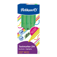 Textmarker 214 marcatextos cuerpo delgado caja con 10 piezas