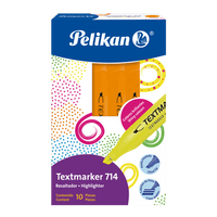 Marcatextos 714 caja con 10 piezas