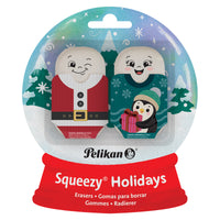 Tarjeta de 2 Gomas Squeezy Holidays