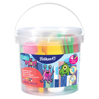 Pelikan Cubeta 12 Colores  de Foamy Moldeable